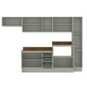 Ver imagem 3 de Cozinha Completa Koya 12 Portas 3 Gavetas 40250050 Verde Oliva - Politorno