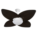 Ver imagem 1 de Ventilador de Teto Jet Aspen Venti-delta Branco 4Pás Rattan Tabaco 110V