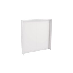 Painel Cabeceira 155cm Linha Modulado Adapt N545 Kappesberg - Branco - 1