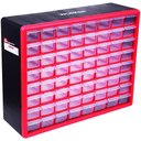 Ver imagem 1 de Organizador Plástico Multiuso 64 Gavetas 50x16x39cm 977543