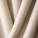 Ver imagem 4 de Cortina Tecido Linho Flamê Off White Ilhós Cromado - 2,70x2,00 Abertura Lateral