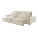 Ver imagem 2 de Sofá Victory Linho 02 Módulos de 100cm B25cm Meu Sofá Online