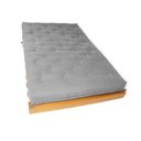 Ver imagem 2 de Sofá Cama Casal Futon Tokio Cinza Madeira Maciça Grapia Cor Natural