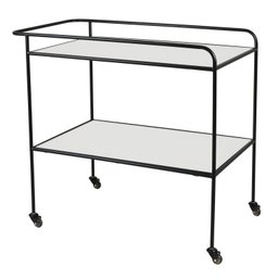 Carrinho Bar em Aço com Rodízio Sonyc - 2