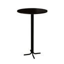 Ver imagem 4 de Conjunto Bistrô Mesa com 2 Banquetas Altas Morumbi Preto e Tampo Preto - Cor: Preto