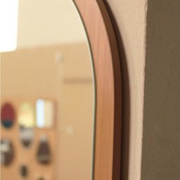 Espelho Decorativo Oval 75x40 cm em MDF - 6