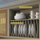 Ver imagem 5 de Cozinha 8 Peças Camponesa Ripado Gourmet 100% MDF