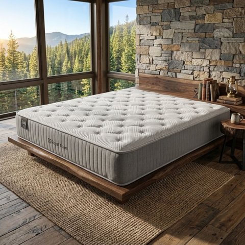 Colchão de Espuma Euro Pillow Top Sealy Royal Foam King