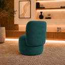Ver imagem 4 de Poltrona Decorativa Bia Orgânica Suede Recepção Sala Estar Quarto