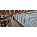 Ver imagem 6 de Janela Vitrô 4 Folhas 1,20m X 1m com Grade Horizontal em Alumínio Branco com Vidro – Vitrolar