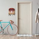 Ver imagem 4 de Quadro Porta-chave Kombi Vintage em Madeira Nobre Artesanal