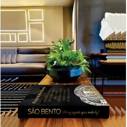 Caixa Livro Decorativa - Religião - São Bento Mdf 24x32x5cm - 5