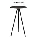 Ver imagem 4 de Mesa Lateral Sala de Estar 35 Cm 27942 Preto Artesano