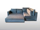 Ver imagem 2 de Sofá de Canto Sfc_ma 02 que Se Transforma em Sofá Cama de Casal Resistente e Confortável Sued Cinza