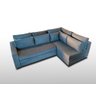 Sofá de Canto Sfc_ma 02 que Se Transforma em Sofá Cama de Casal Resistente e Confortável Sued Cinza - 3