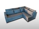 Ver imagem 3 de Sofá de Canto Sfc_ma 02 que Se Transforma em Sofá Cama de Casal Resistente e Confortável Sued Cinza