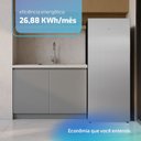 Ver mais imagens de Freezer e Conservador Vertical Hq 330 Litros Inox e Preto Hq-330fv/rffix