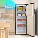 Ver imagem 6 de Freezer e Conservador Vertical Hq 330 Litros Inox e Preto Hq-330fv/rffix