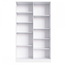 Armário Multiuso Riviera 4 Portas 8 Prateleiras Branco - Irm Móveis - 3 Armário Multiuso Riviera 4 Portas 8 Prateleiras Branco - Irm Móveis - 3