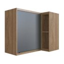 Ver imagem 1 de Armário Aéreo Canto Cozinha Viena