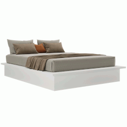 Cama de Casal ou Queen Oriental Branco - Foscarini - 3