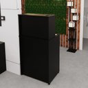 Ver imagem 5 de Balcão Caixa Atendimento Comercial Recepção Consultório 60cm