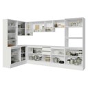 Ver imagem 3 de Armário de Cozinha Completa de Canto 100% Mdf 447 Cm Smart Madesa 02 Branco