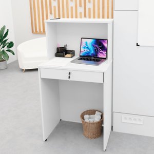 Balcão Caixa Atendimento Comercial Recepção Consultório 60cm