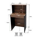 Ver imagem 4 de Balcão Caixa Atendimento Comercial Recepção Consultório 60cm