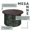 Ver imagem 3 de Mesa Elegante para Area Gourmet com Estrutura em Aluminio Verde Musgo Anne