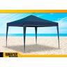 Tenda de Praia Gazebo Desmontável 3x3 Barraca Azul - 7