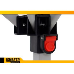 Tenda de Praia Gazebo Desmontável 3x3 Barraca Azul - 2