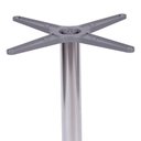 Ver imagem 3 de Mesa de Jantar Quadrada 70 cm Tampo Branco em MDP Base Delta