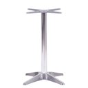 Ver imagem 2 de Mesa de Jantar Quadrada 70 cm Tampo Branco em MDP Base Delta