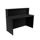 Ver imagem 4 de Balcão Atendimento Recepção Consultório 120x60cm Preto
