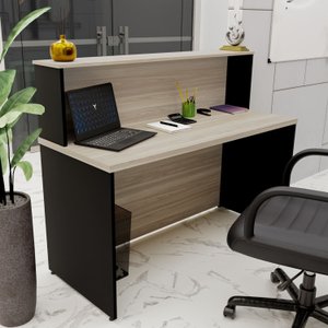 Balcão Atendimento Recepção Consultório 120x60cm