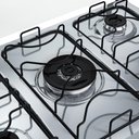 Ver imagem 7 de Fogão 5 Bocas a Gás Dako Supreme com Mesa de Inox e Forno 100l Titanium Bivolt
