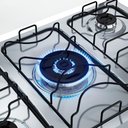 Ver mais imagens de Fogão 5 Bocas a Gás Dako Supreme com Mesa de Inox e Forno 100l Titanium Bivolt