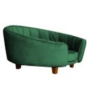 Ver imagem 2 de Poltrona Cama Pet Lady Estofada Tecido Veludo:verde
