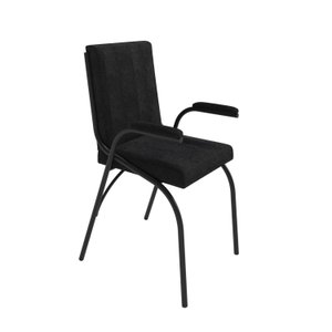 Cadeira para Escritório Coletiva Estofada Auditório Linha Office