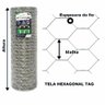 TELA CERCA MANGUEIRÃO MALHA 3" FIO BWG 18(1,24mm) RL 25X1,2m - 6