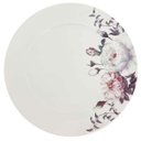 Ver imagem 1 de Prato Raso Branco de Porcelana Germer Redondo 27cm Garden com Estampa Floral