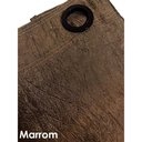 Ver imagem 3 de Cortina Seda Amassada - Quarto e Sala - 4,00m x 2,60m - KB Kauan Bordados Caqui