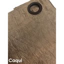 Ver imagem 6 de Cortina Seda Amassada - Quarto e Sala - 4,00m x 2,60m - KB Kauan Bordados Caqui