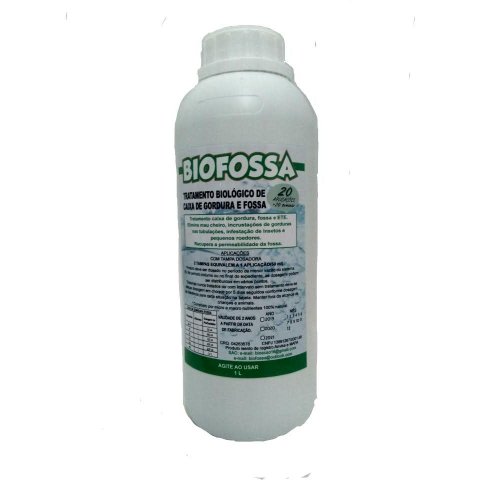 Biofossa Produto para Tratamento Caixa de Gordura e Fossa