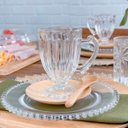 Ver imagem 4 de Jogo de Xícaras de Café 6 Peças Taças Pequenas 100ml Cristal Imperial Lyor Casa Cafeteria