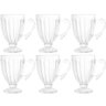 Jogo de Xícaras de Café 6 Peças Taças Pequenas 100ml Cristal Imperial Lyor Casa Cafeteria - 1