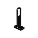 Ver imagem 2 de Suporte de Topo para Tubo Cabideiro Oval Vesto 28x12mm Preto Rometal 12518