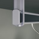 Ver imagem 3 de Suporte de Topo para Tubo Cabideiro Oval Vesto 28x12mm Preto Rometal 12518