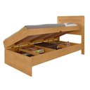 Ver imagem 2 de Cama Box Solteiro Casa do Horizonte com Baú com Colchão Naturalle Framar